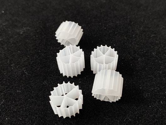 Virgin HDPE Bio Carriers MBBR Bio Media White 10X7mm