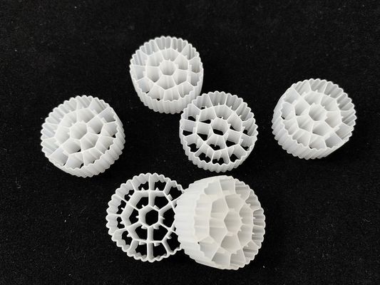 HDPE 19 Rooms MBBR Wastewater Filter Media 25X10mm