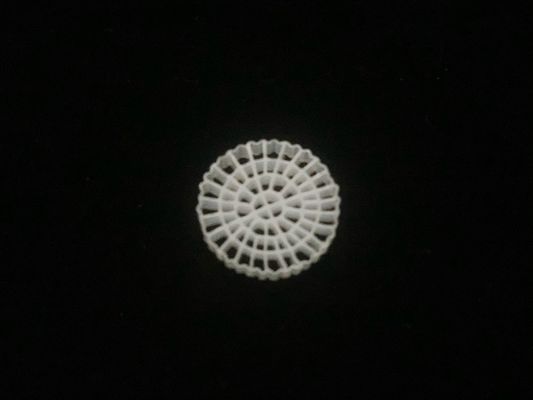 White 25mmX4mm Moving Bed Filter Media Ras System