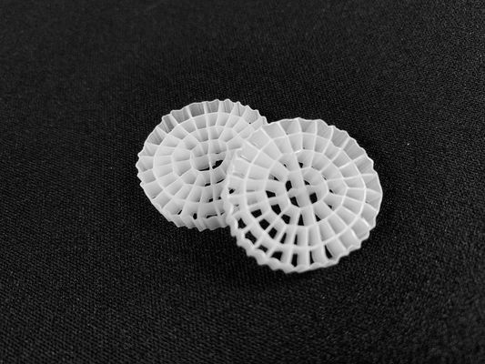 Hydrophilic Fish Farm Aquarium Moving Bed Filter 25X4mm