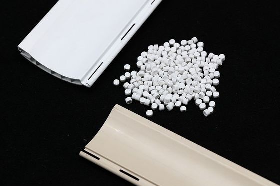 Hard Compounds Virgin PVC Granules Building Profiles