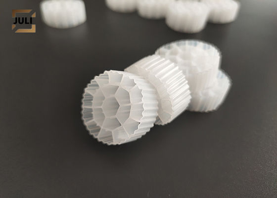 White Color Virgin HDPE Material K1 MBBR Filter Media Large Surface Area