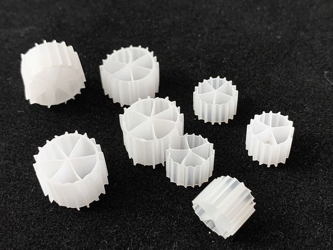 ROHS White Hdpe 0.98g / Cm3 พลาสติกกรองสื่อพิพิธภัณฑ์สัตว์น้ำ 2