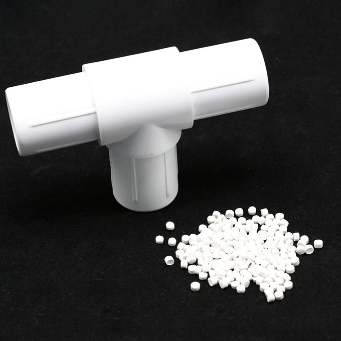 Virgin Grade Anti Aging Rigid PVC Compound Draining Elbow 0