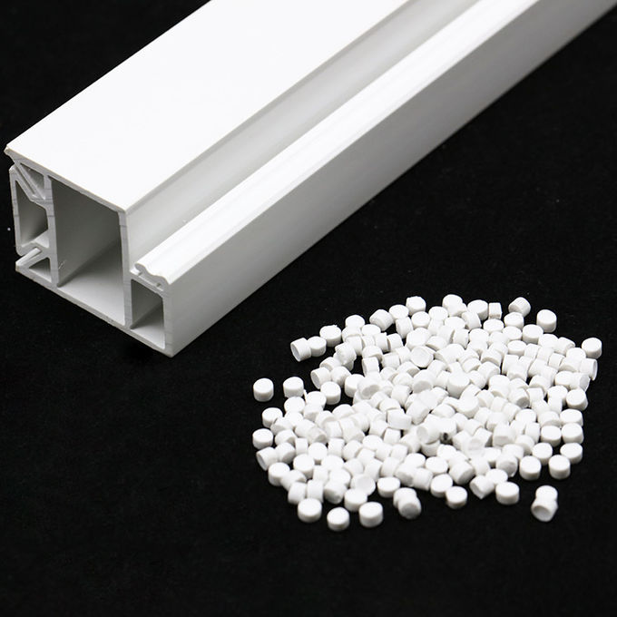 25kgs / Bag Extrusion Profile เม็ดพลาสติกพีวีซี FDA 1
