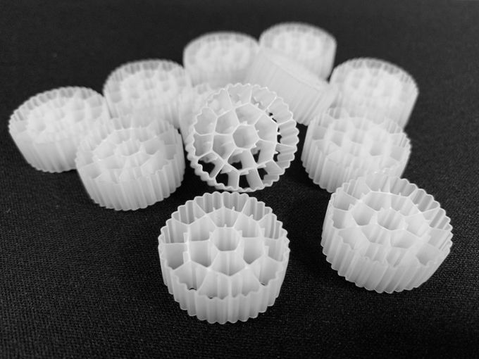 Y4 HDPE Kaldnes K3 MBBR Filter Media Aquarium Fish Pond 1