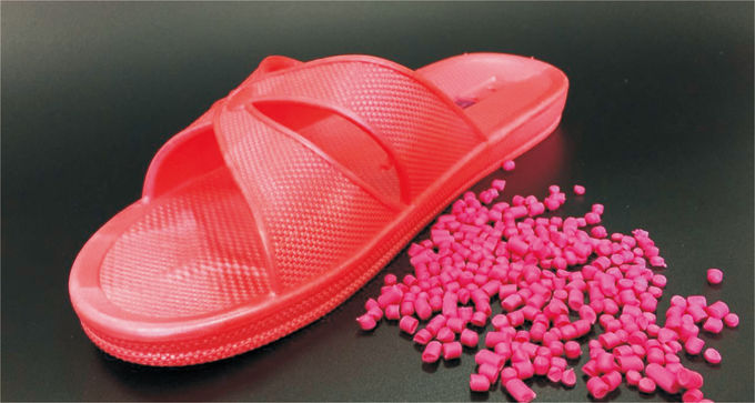 Anti Slip Shore A 60 Soft PVC Granules Shoe Sole 3