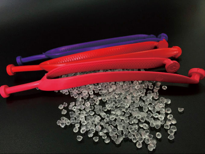 Anti Slip Shore A 60 Soft PVC Granules Shoe Sole 0